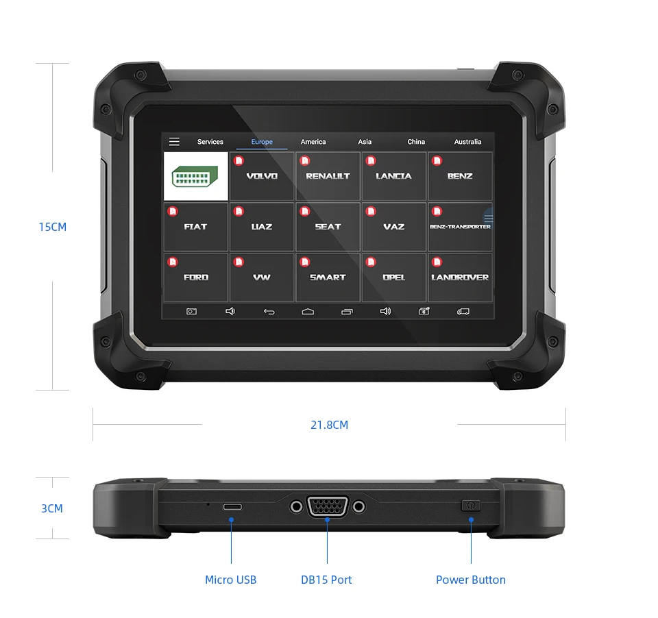 XTool EZ300 Pro с 5 системами Φ ABS SRS передачей и TPMS лучше чем MD802 TS401 бесплатное онлайн