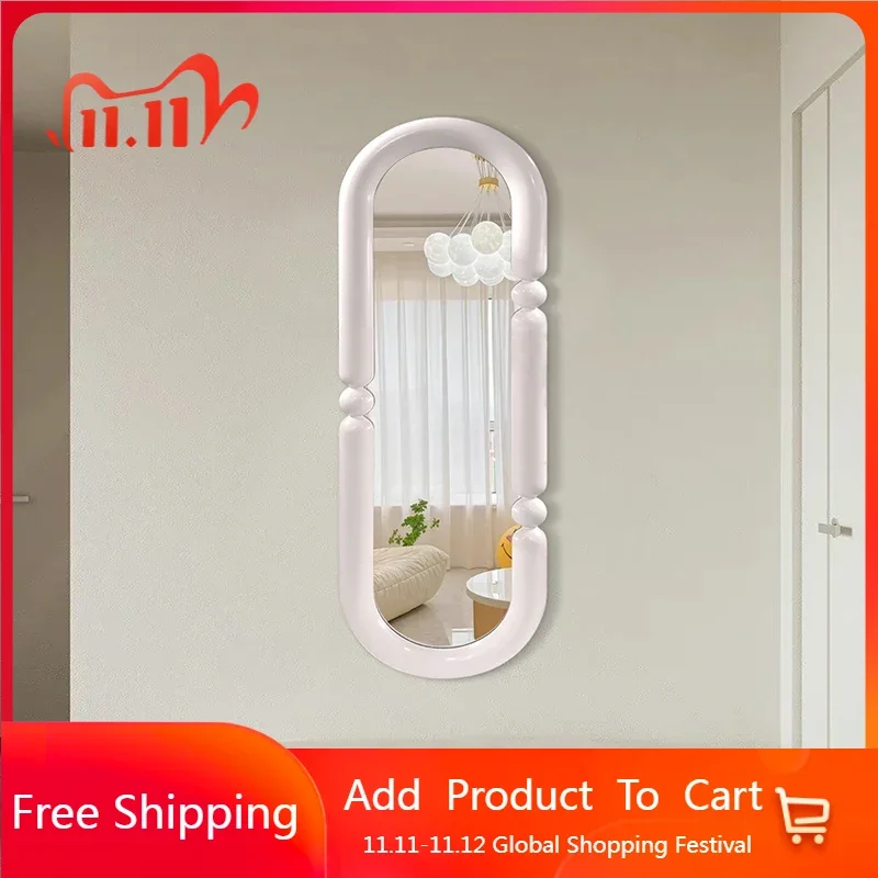 

Long Wall Decorative Mirror Bedroom Makeup Standing Decorative Mirror Full Body Espejo Pared Decoration Living Room YY50DM