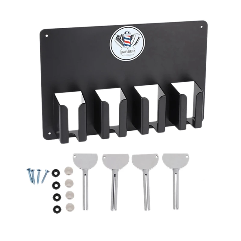 

Подставка для стрижки волос, станция для парикмахера, триммер для волос, держатель для бритья, устойчивый к нагреванию, подставка для стрижк...