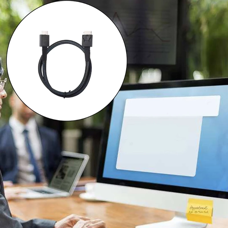 OCuLink SFF-8611 папа на соединительный шнур высокоскоростной SSD-накопитель активный