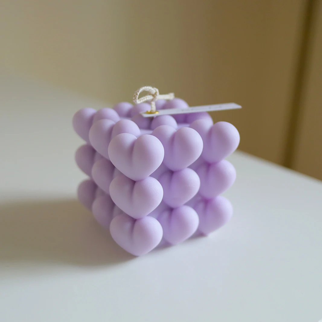 Домашние Декоративные Ароматические свечи в форме сердца домашние ароматные