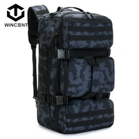 wincent 65l tactical military outdoor shoulders package waterproof nylon backpack trekking climbing high capacity travelling bag