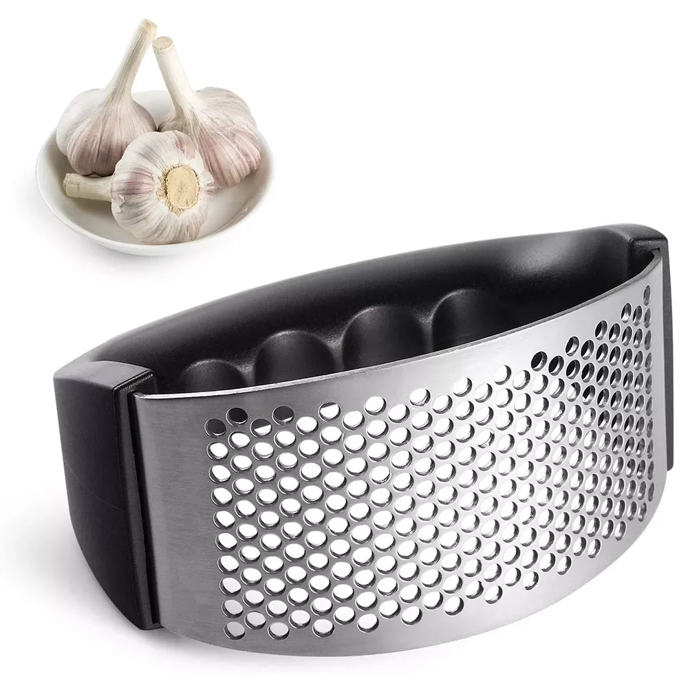 

NEW2022 Garlic Press Dropshipping Stainless Steel Manual Garlic Crusher Mincer Chopping Garlic Chopper Vegetable Tools Kitchen G