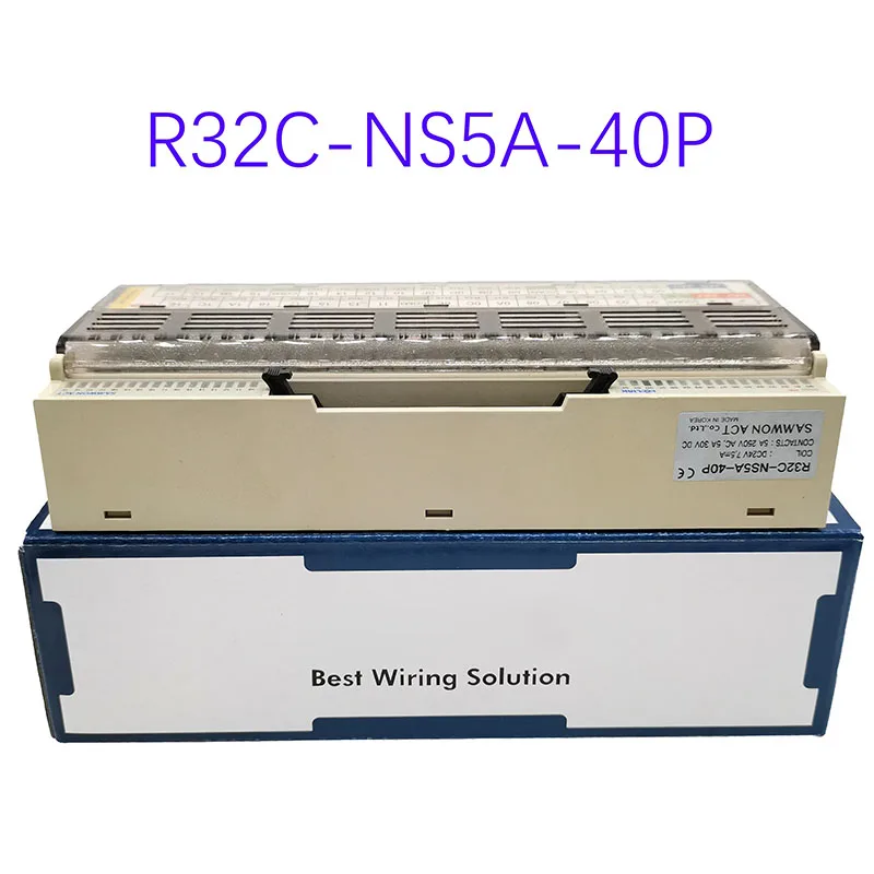 

Original R32C-NS5A-40P Terminal Module Relay Module R32CNS5A40P Spot