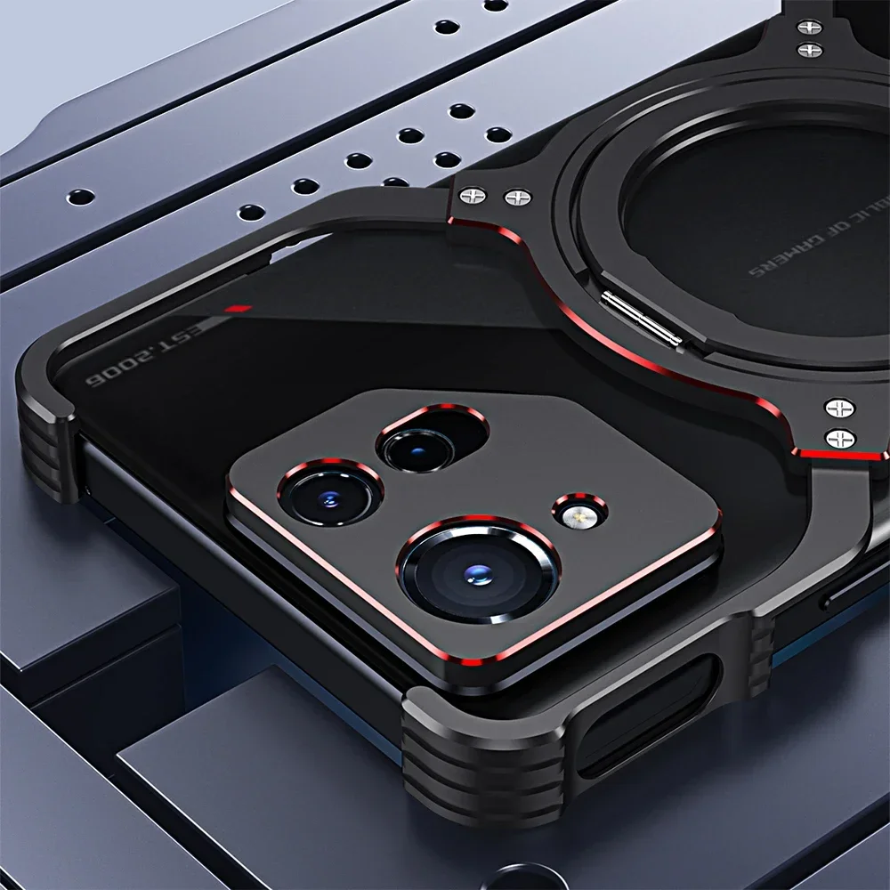 Металлический бампер для Asus ROG Phone 8 Pro светильник рамка без оправы встроенный