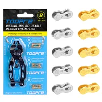 TOOPRE Mini Bike Chain Quick Link Tool Sets with Missing Link Magic Buckle Tools 6/7/8/9/10/11/12 Speed MTB Bicycle Repair Tools