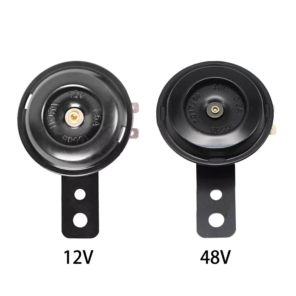 

Black Universal 12v 48v Loud Motorcycle Horn Scotter Bracket for Motorcycle Electric Bike Drop Shipping