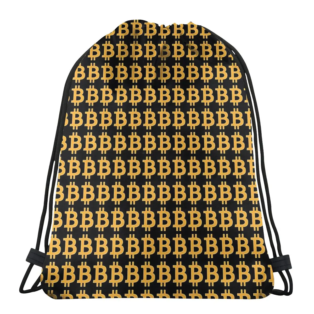 

Я принимаю Биткоин-Биткоин матрица сумки на шнурке шоппинг водонепроницаемое хранение Органайзер пакет Карманный веревочный мешок