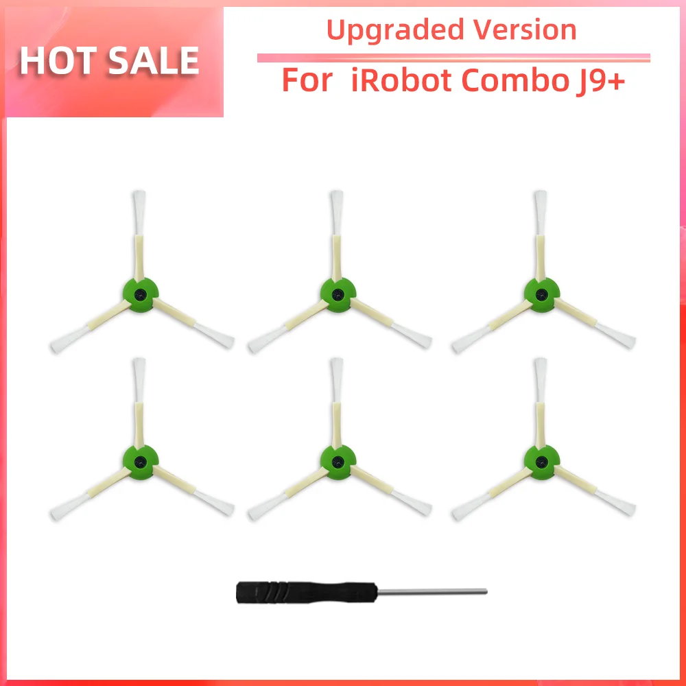 

Совместимо с iRobot Combo J9+ Запасные части для робота-пылесоса Главная боковая щетка Фильтр HEPA Патч для уборки Пылевой мешок Аксессуары