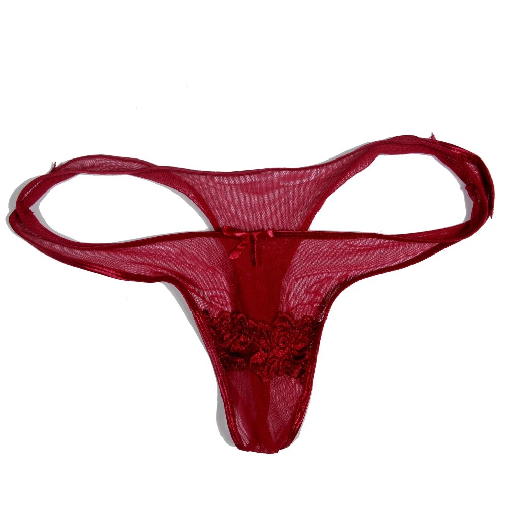 2023 Sexy Women Lingerie Lady Underwear Lace Night Dress Lstry Wine Red Sexy Dress Sleepwear with G-string Sleeping Wear Pyjamas