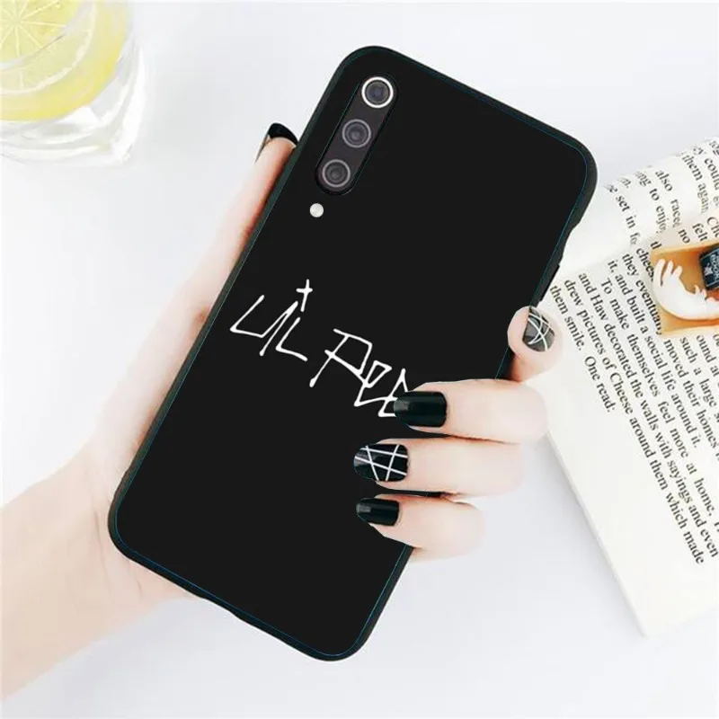 Мягкий чехол Lil Peep Bo для телефона Xiaomi Redmi Note 11 10 9T 8 7 Pro 9 9A 9C 6 мягкий черный |
