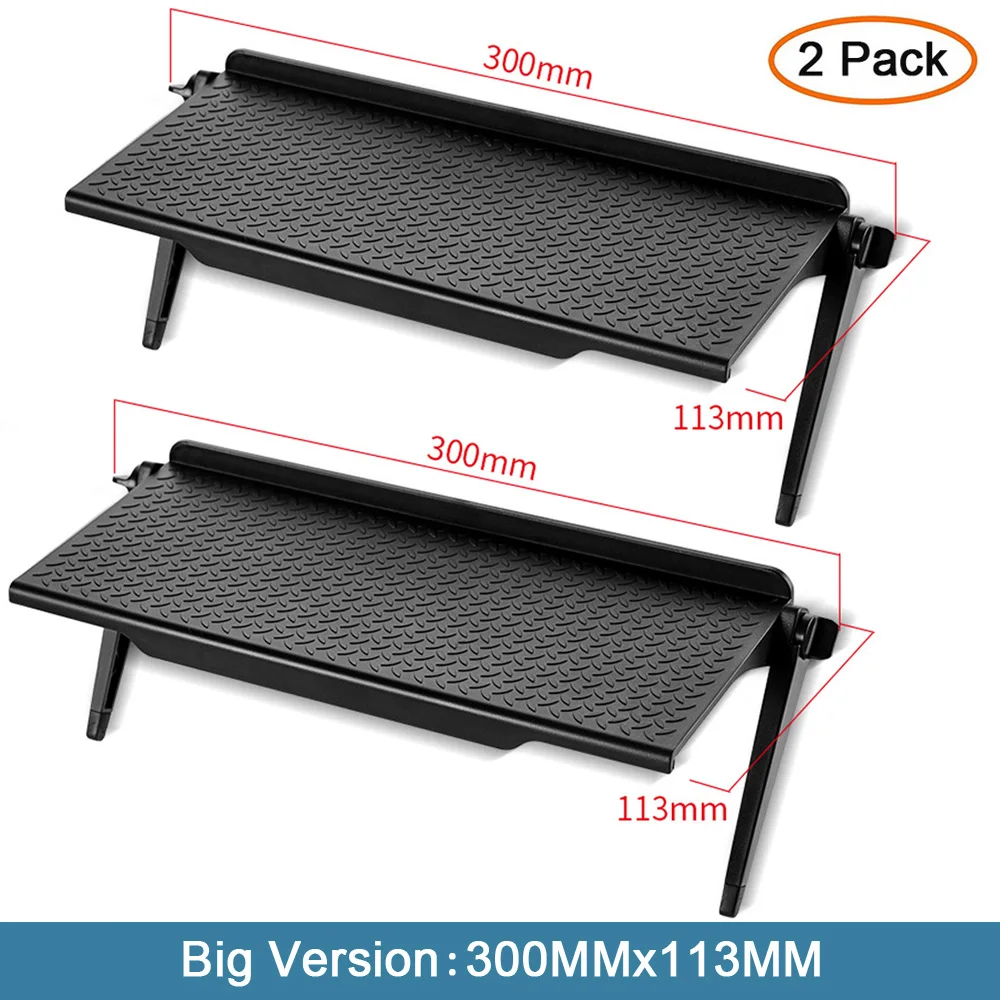 

Rack TV Monitor Organizer Screen Top Storage Shelf Holder Practical Home Storage Computer Office Multi-functional Organizer