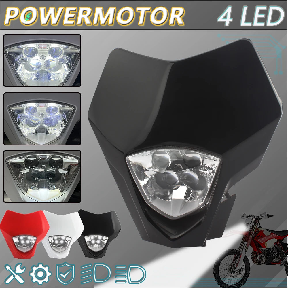 

for Gas Gas Motorcycle Headlight LED EC 250 300 250F 350F EX300 250F 350F 450F MC 250F 450 Motocross Accessories Pit Dirt Bike