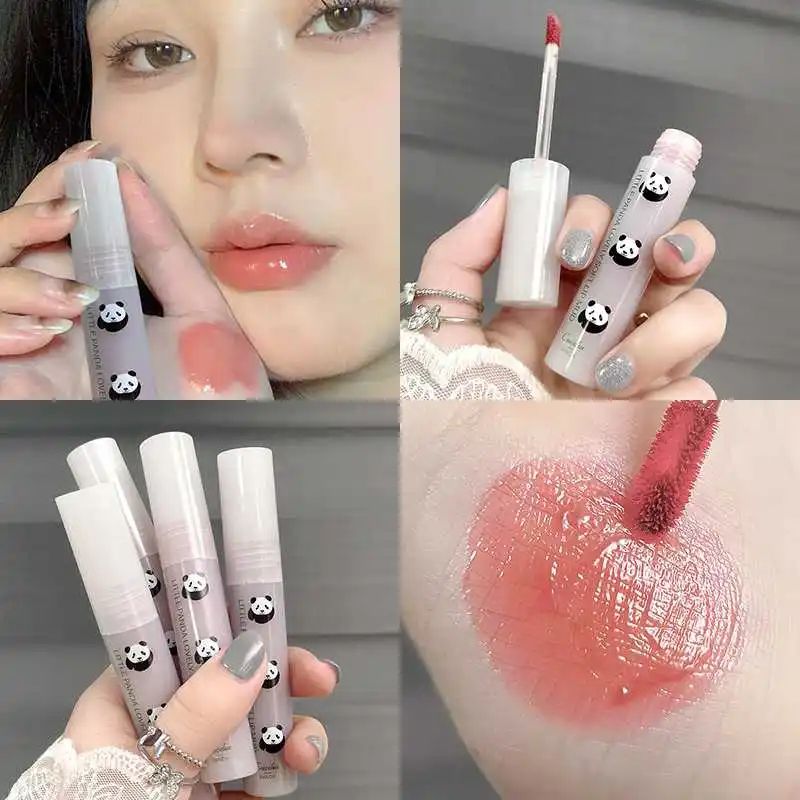 

Mirror Glass Lipstick Cosmetic Matte Velvet Lip Gloss Waterproof Lip Mud Lasting Women Jelly Rose Korean Tint Lip Glaze Makeup