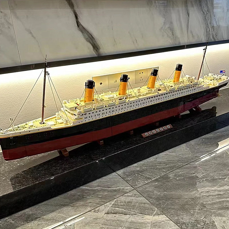 Новый 9090 шт. большая круизная лодка из фильма Титаник модель корабля