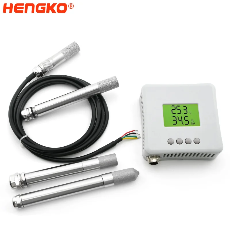 

wall-mounted Temperature/Relative Humidity Meter Digital Temperature Humidity Sensor 4-20mA