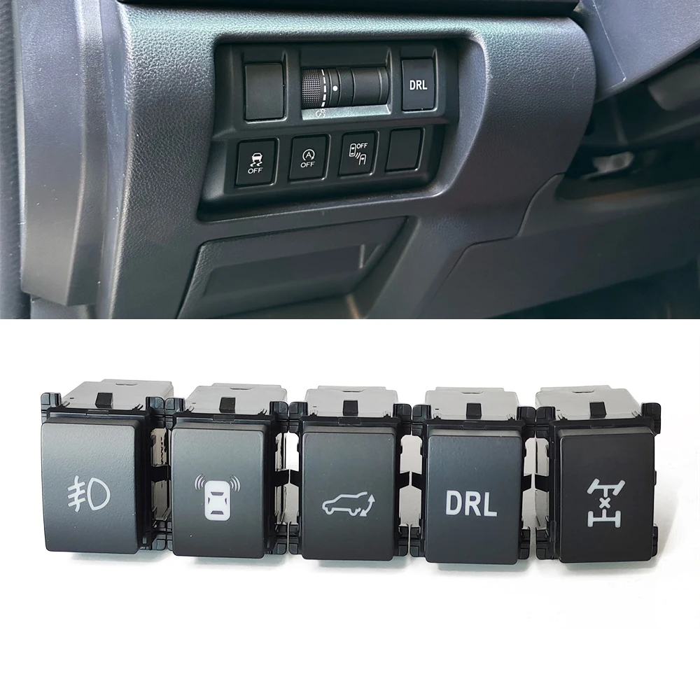 

For Subaru Forester (SK) 2019 2020 2021 Interior LED Switch Front Fog Light Rearview Mirror Heating Push Button Music Switch