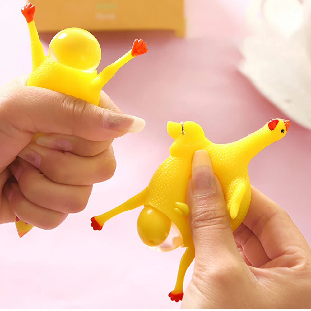 Брелок для ключей цыпленок милая куриная яйца несущая курицу связка с