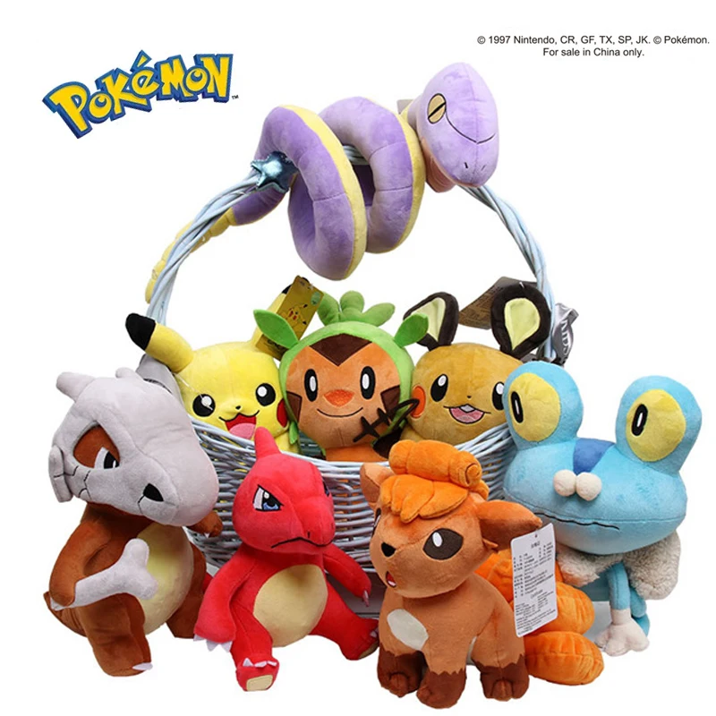 

45 Style Pokemon Hight Quality Lovely Plush Doll Pikachu Juvenile Charizard Kawaii Cartoon Collection Stuffed Toys For Kids Gift
