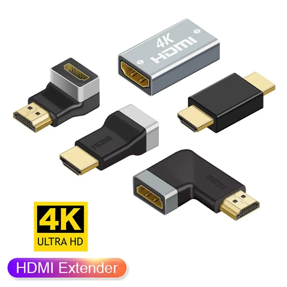

Мини-удлинитель HDMI с разъемом «штырь-гнездо», адаптер 4K 60 Гц