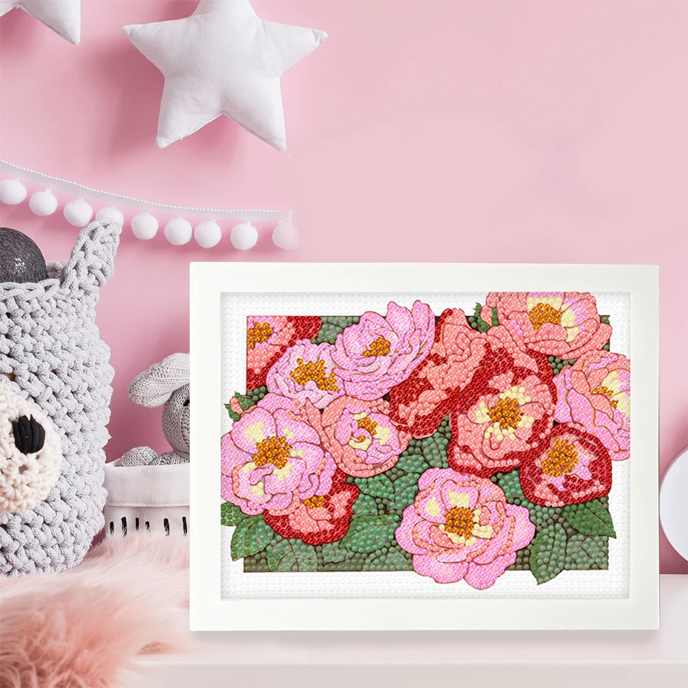 Растения Стразы Алмазная картина Полная мозаика Вышивка Картина DIY Полный