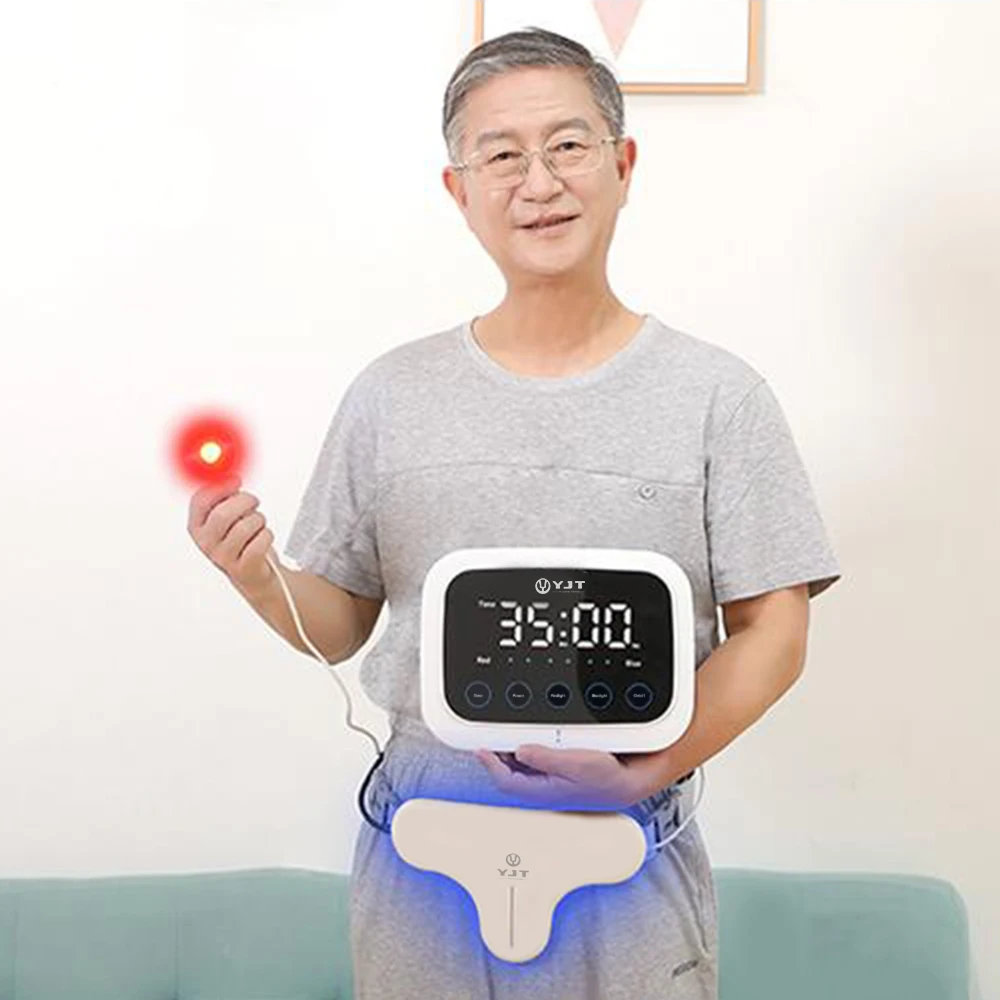 

Wearable Man'S Health Care Prostate Massager Nonbacterial Prostatitis Physical Therapy Device Prostate LED Treatment Instrument