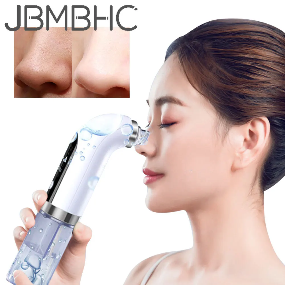

Bubble Blackhead Remover Electric Facial Cleansing Machine Vacuum Suction for Acne Pimple Black Dot Removal Face Care Beauty