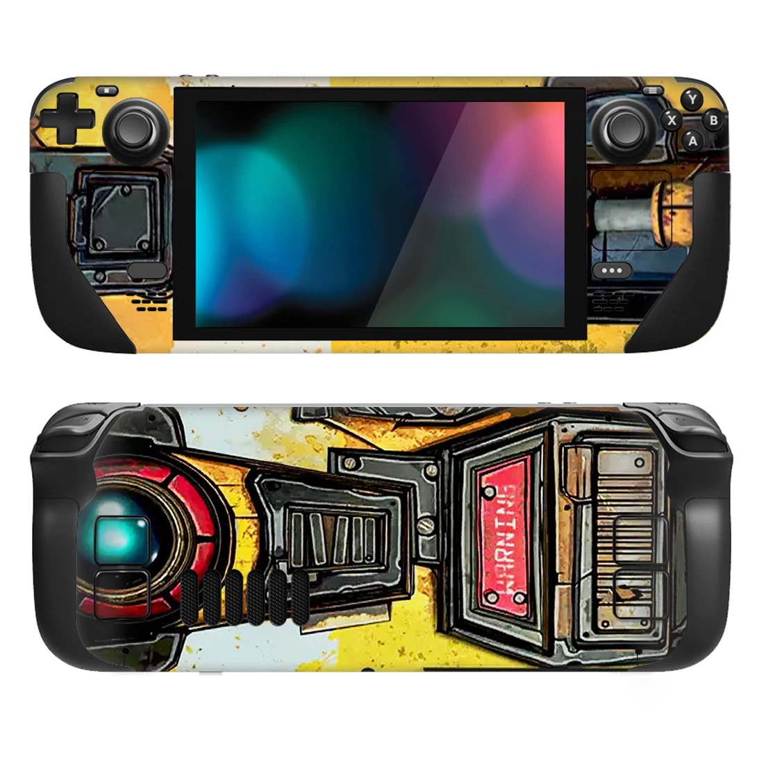 

Game Style Vinyl Sticker For Steam Deck Console Protector Game Accessories Skin Sticker