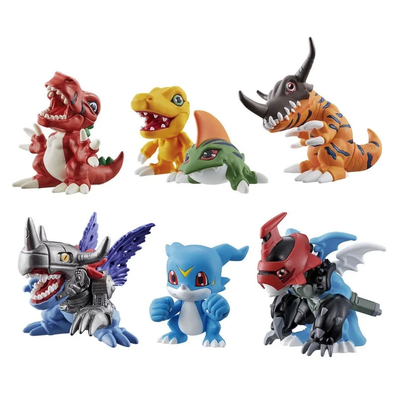 

Bandai genuine Digimon Collection series Mugendramon Dukemon Agumon action figure model children's gift anime gashapon