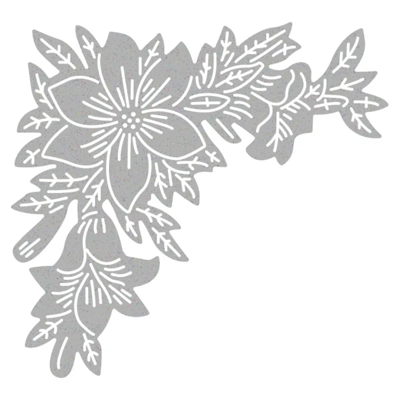 Новые объятия рекламные цветы металлическая высечка шаблон для скрапбукинга