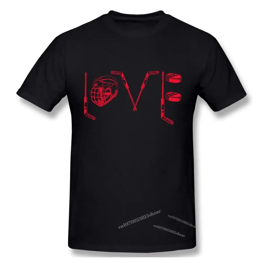 

Hockey Love Gift Him Her Hockey Lover Valentine Tshirt man T Shirt Woman