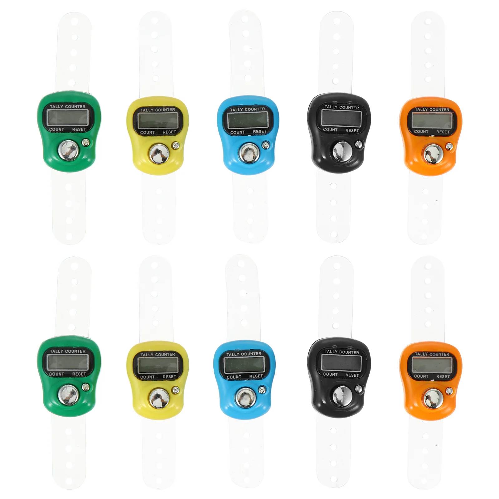 

10 Pcs Counter Manual Digital Mechanic Tool Number Mechanical Golf Tools Hand Held Tally
