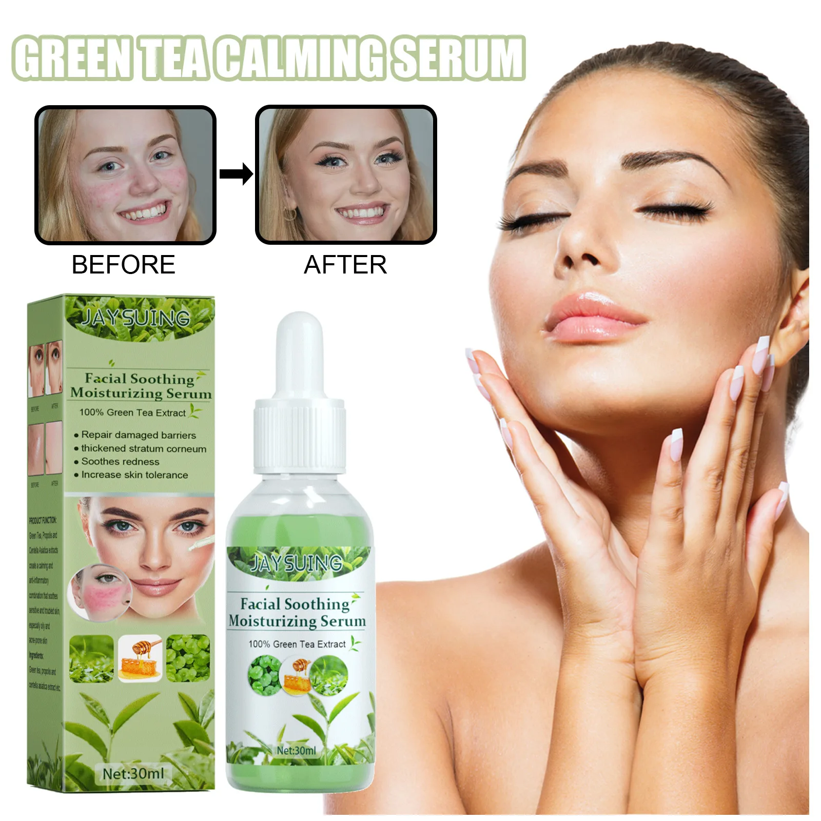 

Facial Serum Oil Control Shrink Pores Oil Control Shrink Pores Face Whitening Brightening Lifting Firming Repairing Dry Loose