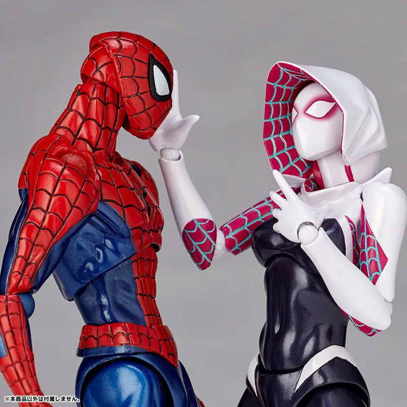 

Marvel Spider-Man Spider-woman Gwen Movable Doll Hand-made Model Decoration Collection Toy Birthday Gift