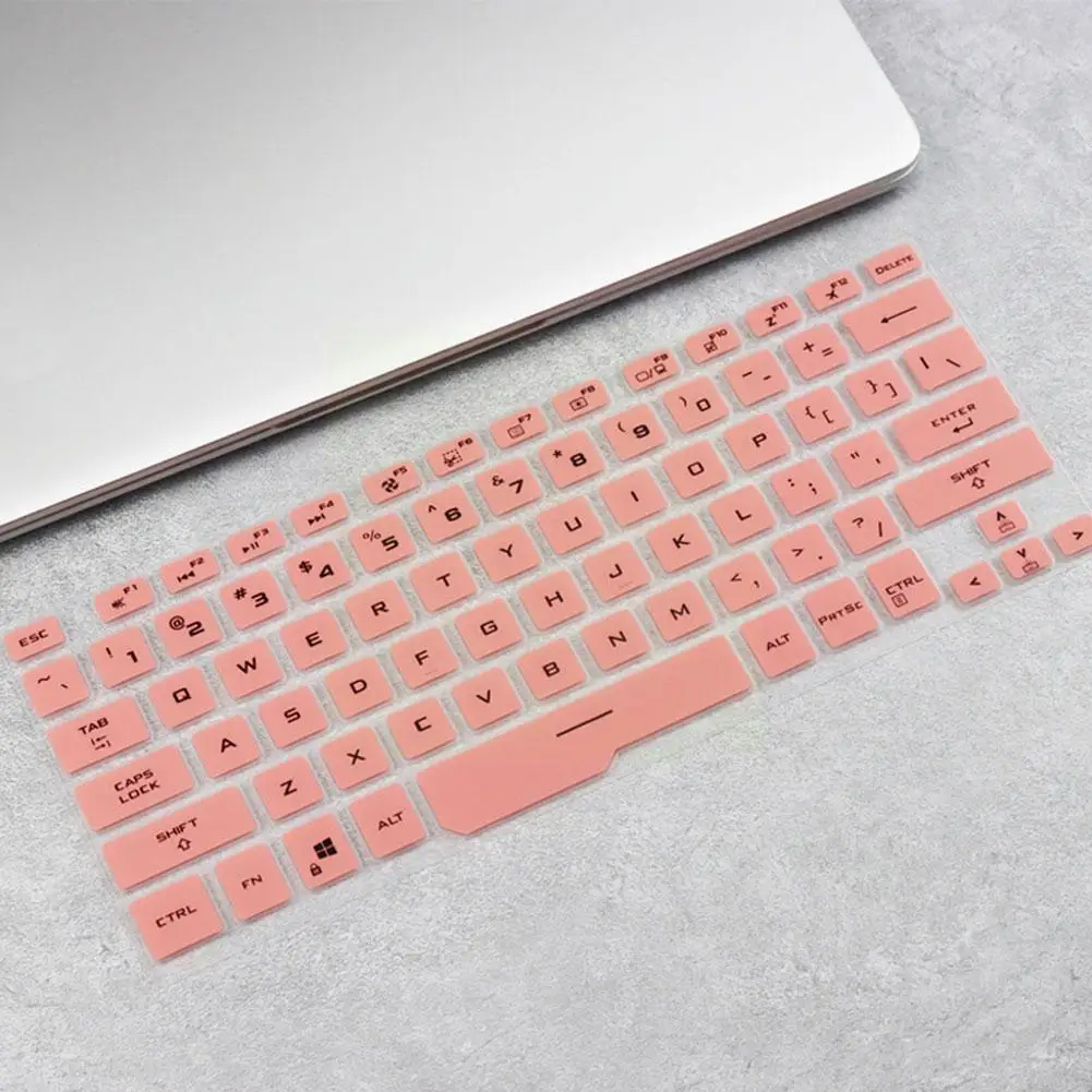 

For Asus ROG Zephyrus G14 GA401 GA401ii GA401iv GA401iu Silicone Notebook Protector Gaming 14-inch Cover Film Clear Keyboar Q9G6