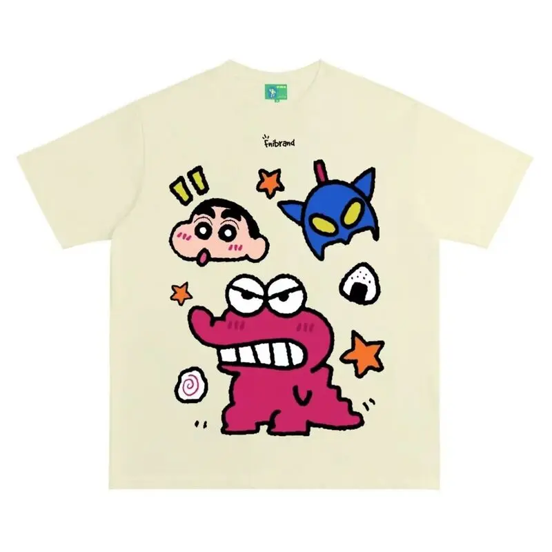 Crayon Shin-chan Cartoon Cosplay T-shirt Men Women Fashion O