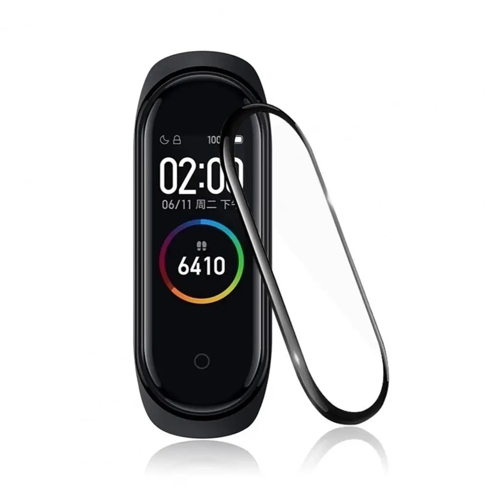

2 шт., защитная пленка для часов Xiaomi Mi Band 4/5/6
