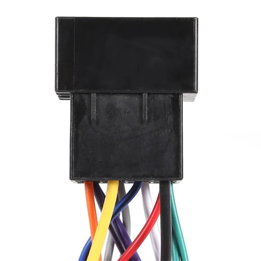

Brand New Durable High Quality Replacement Useful Stereo Radio Connector Car ISO 16 Pin 185mm Long 1pcs 24*11mm
