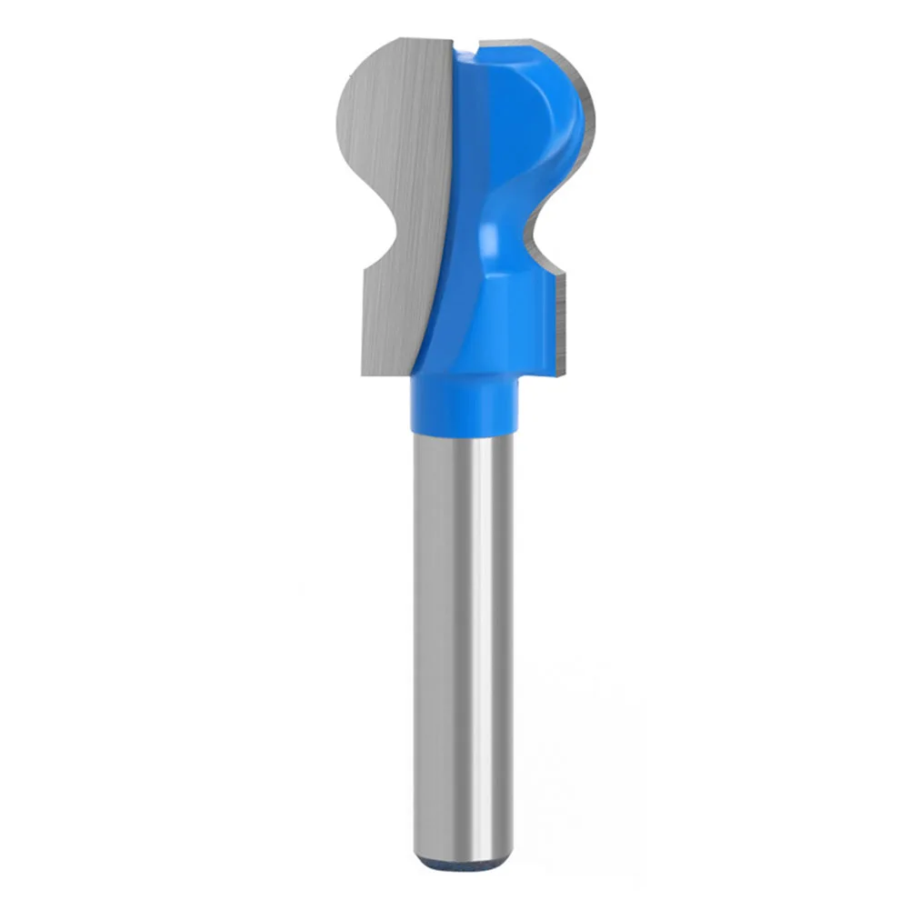 

High Standard 6mm 1/4\\\\ Double Finger Router Bits Splinter Free Wood Milling Effortless Crafting with Clear Results