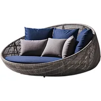 High Quality Outdoor Rattan Furniture Rain Proof and Sun Proof Sofa Courtyard Leisure Combination