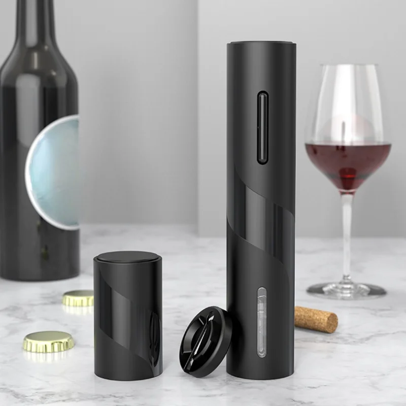 

Простой Модный Электрический штопор, штопор для пива, красного вина, коктейля с ножом для резки бумаги, домашние инструменты для бара, праздничный подарок