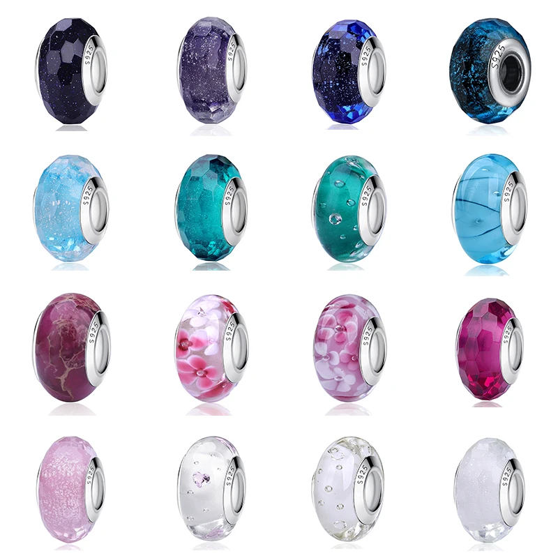 Оригинальные Круглые Бусины Круглой Формы Из 100% Стерлингового Серебра 925 Пробы С