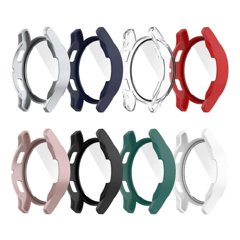 

Anti-drop Protective Case 40mm/44mm Pc Tempered Film Soft Rubber For Samsung Galaxy Watch4 Integrated Shell Watch Case Dustproof