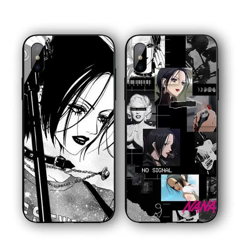 

Nana Osaki Anime Phone Case For Iphone 11 12 13 14 Pro Max 7 8 Plus X Xr Xs Max Se2020 Tempered Glass Cove