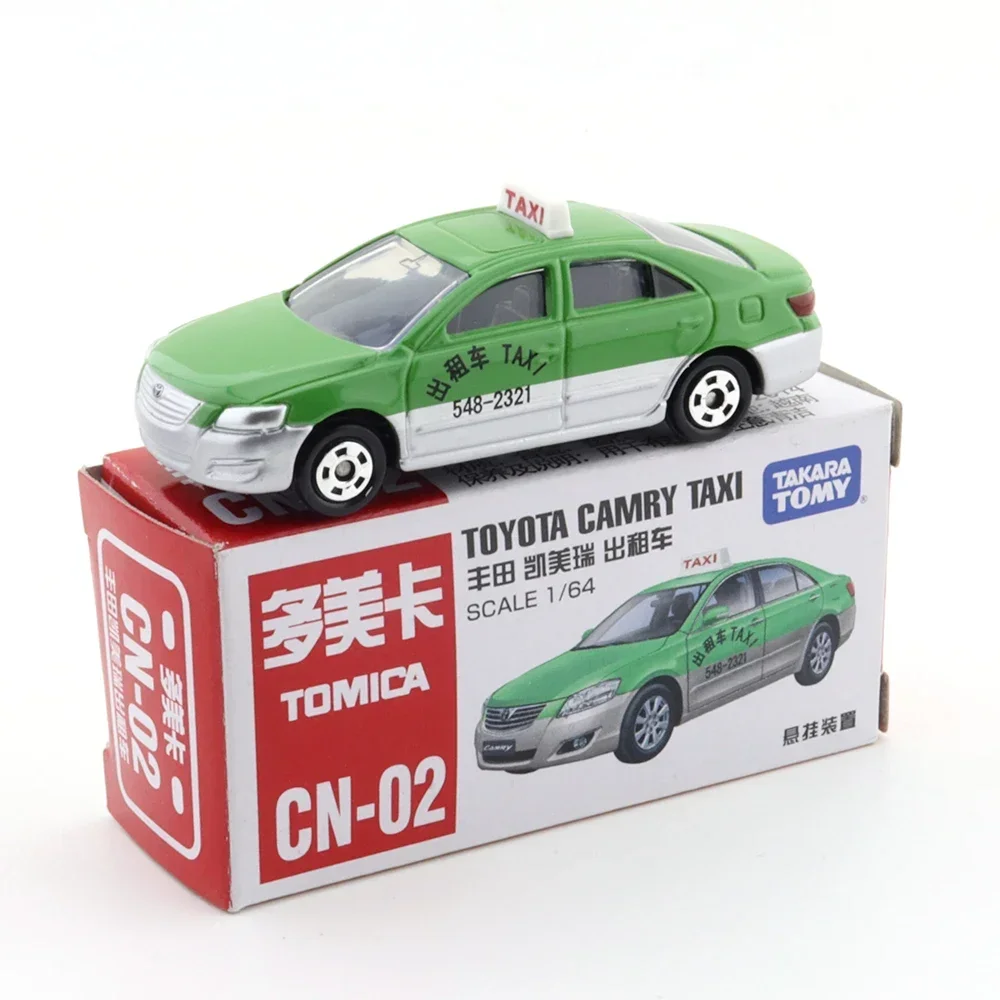 TAKARA TOMY Tomica 1/64 Такси Полицейский Китайский автобус Красный флаг