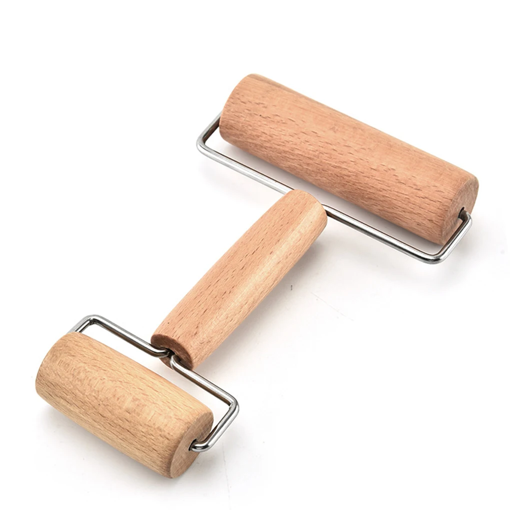 

Двухсторонняя Скалка, ролик для отеля, ресторана, кухонная палочка для муки, кондитерские инструменты, товары для печенья, выпечки, пиццы