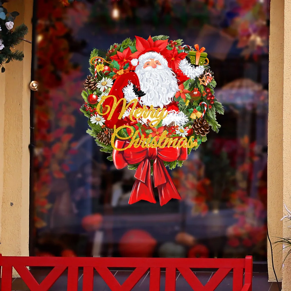 Настенные наклейки Merry Christmas Santa Claus HonC