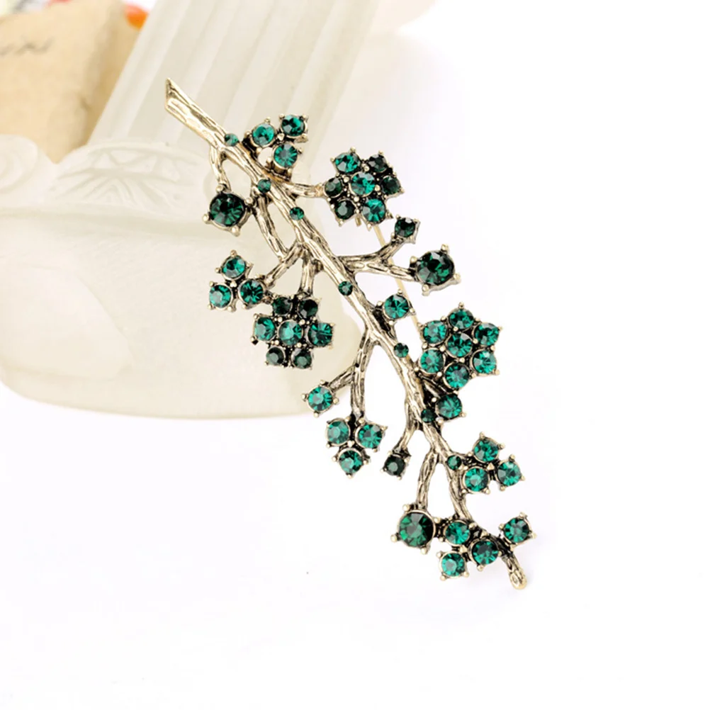 

1pc Branch Shaped Brooch Pretty Unique Lovely Creative Gift for Ladies