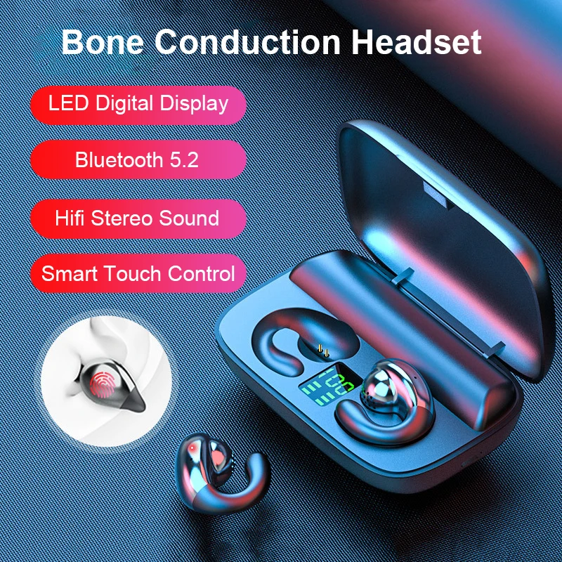 

TWS-наушники S19 с поддержкой Bluetooth и сенсорным управлением