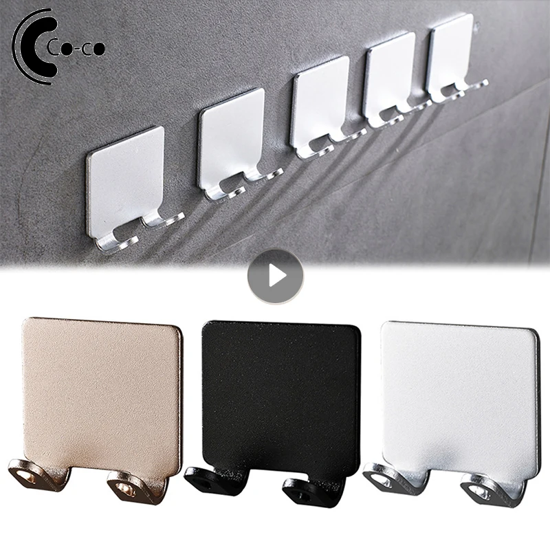 

1PC Stainless Steel Bathroom Hook Razor Holder Men Shaving Razor Straight Stand Shelf Shaving Razor Storage Rack Organizer